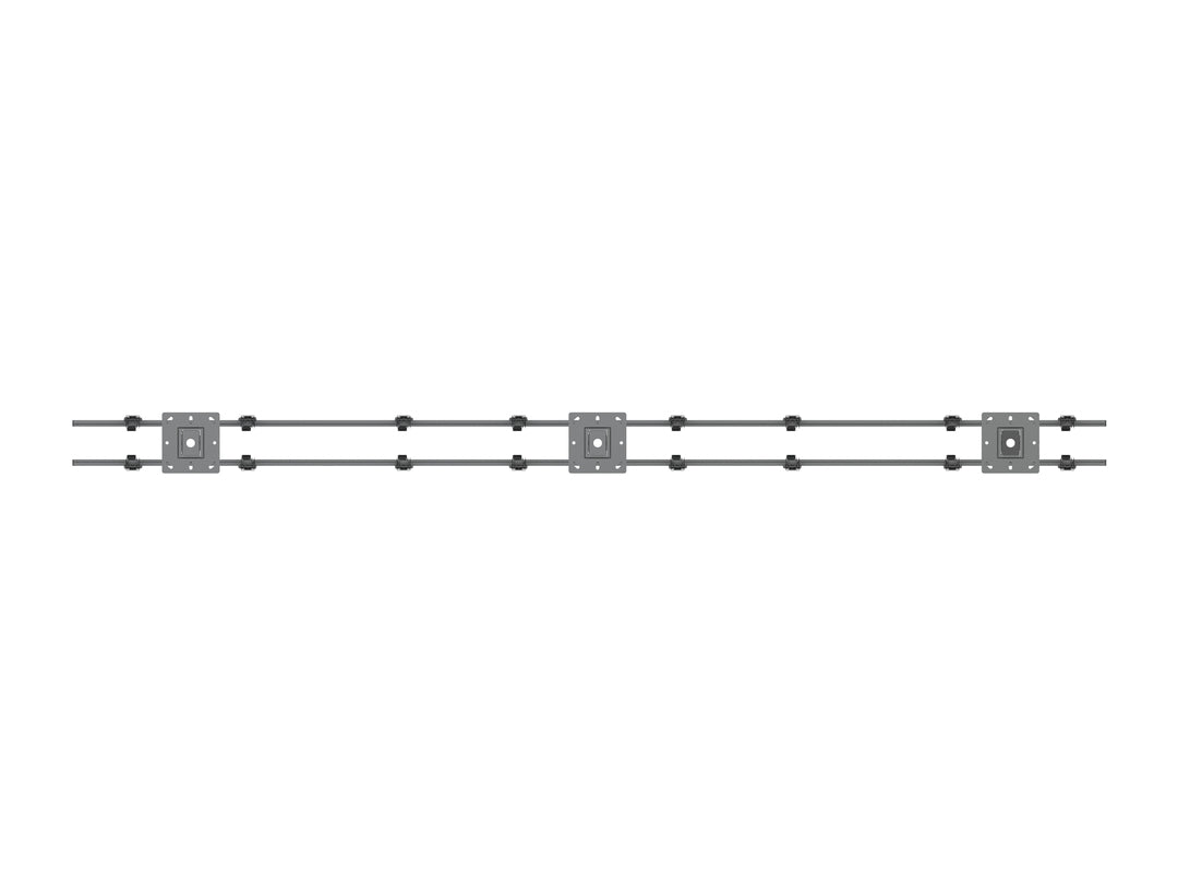 Five Screen Ceiling Mount top view