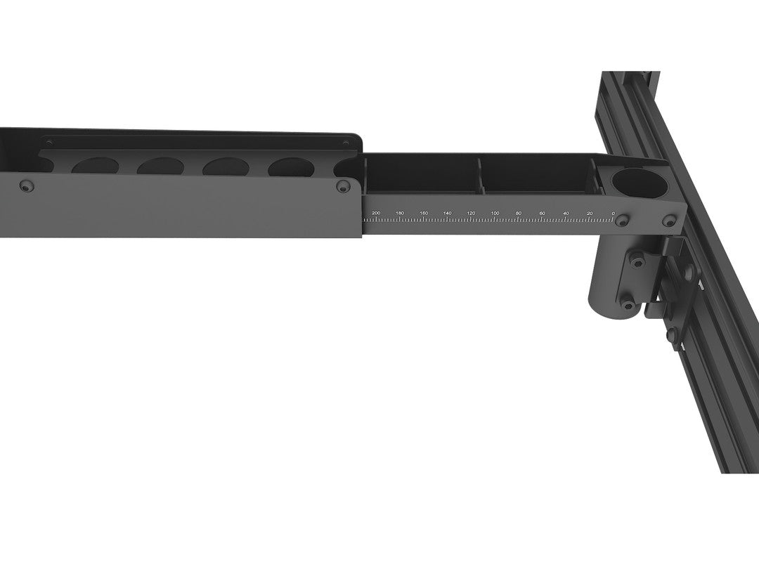Quad-Screen Four-Side Single-Pole Ceiling Mount