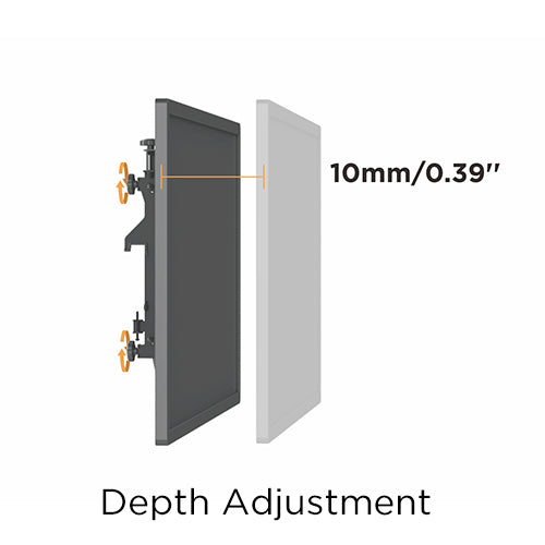 2x2 Quad-Display Stand with Bolt-Down Base