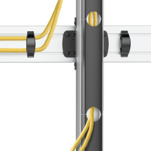 2x2 Quad-Display Stand with Leveling Feet