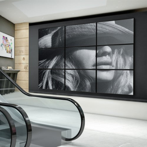 XYZ Micro-Adjustable Push-In, Pop-Out Video Wall Mount