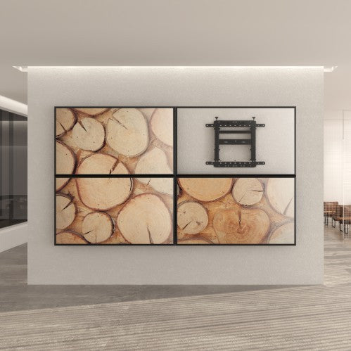 XYZ Micro-Adjustable Push-In, Pop-Out Video Wall Mount