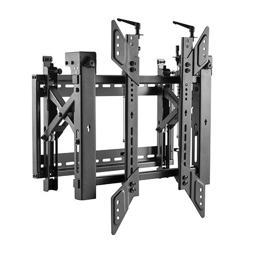 Portrait Push-In, Pop-Out Video Wall Mount