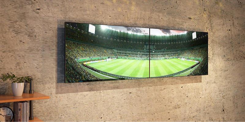 2X1 Video Wall Mount with Push-In, Pop-Out Brackets