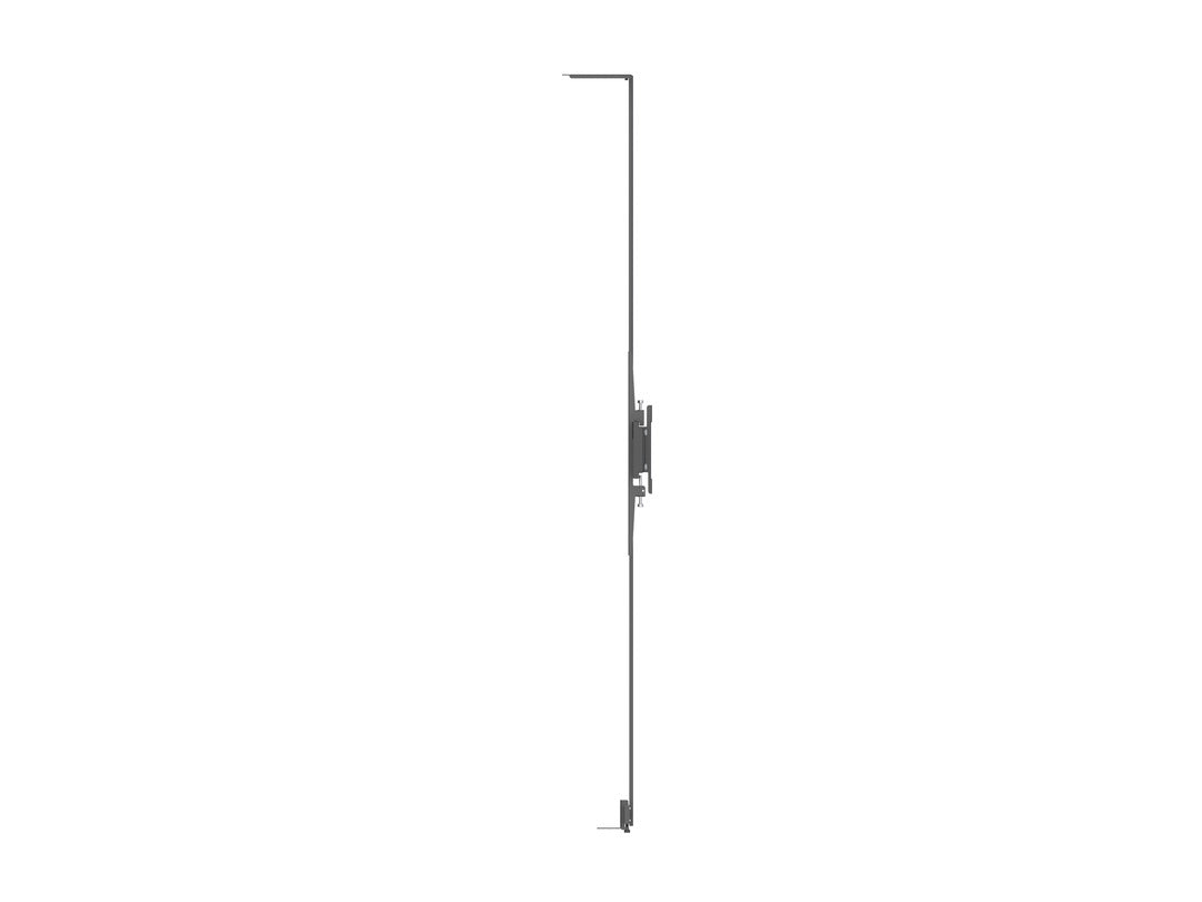 Dual-Screen Video Conference Mount System with Soundbar Mount and Camera Shelf (Up to 75” Screens)