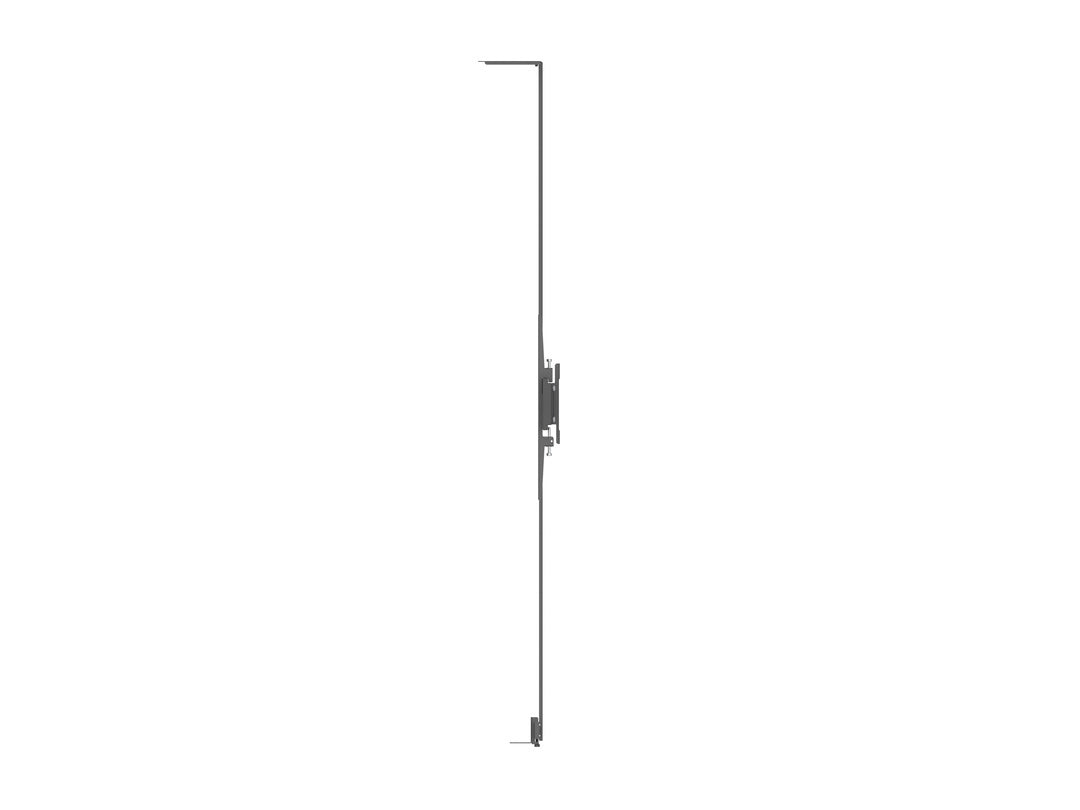 Dual-Screen Video Conference Mount System with Soundbar Mount and Camera Shelf (Up to 90” Screens)