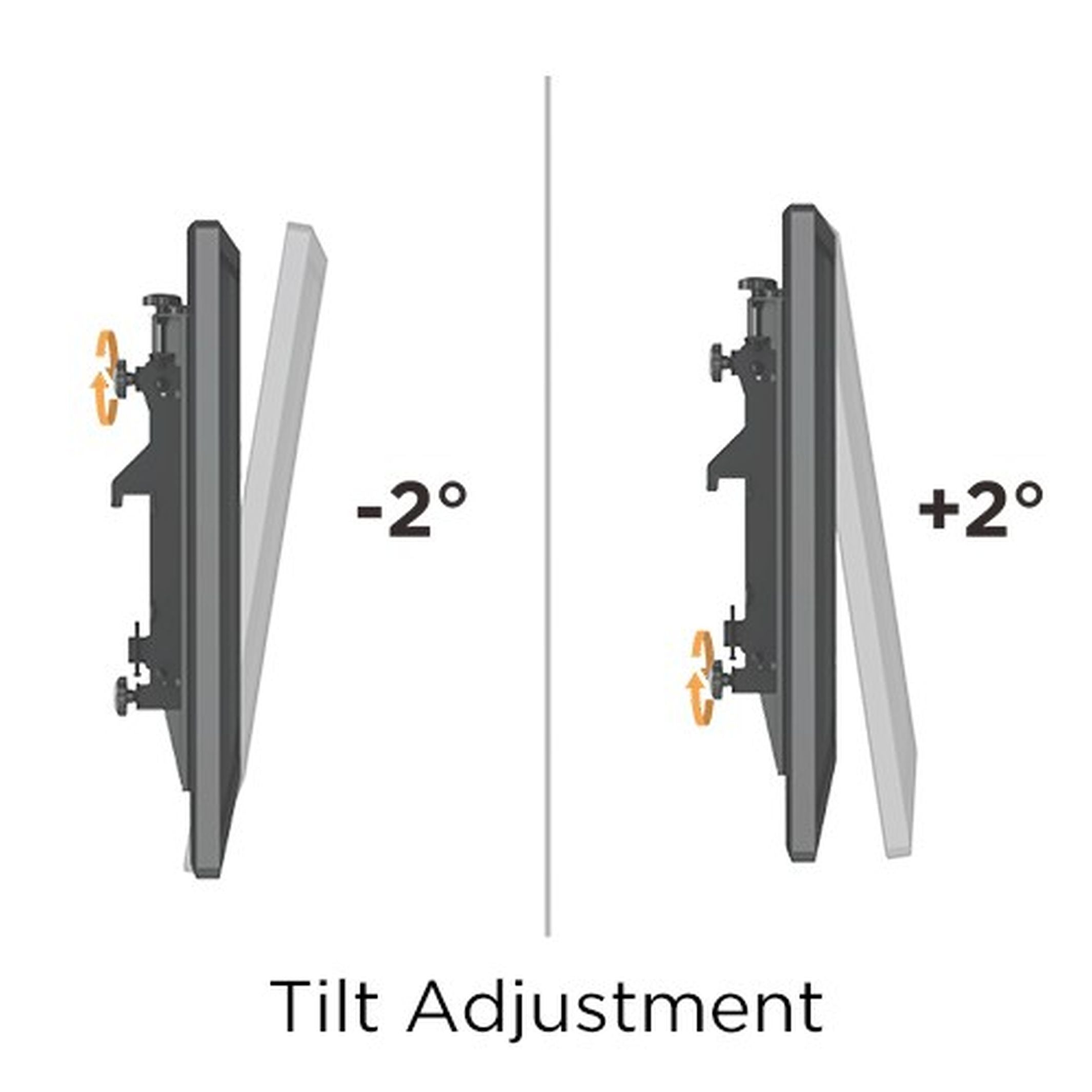Micro-Adjustable Mounting Bracket for Series 2 - 400mm, 15.75” (2pcs/set)